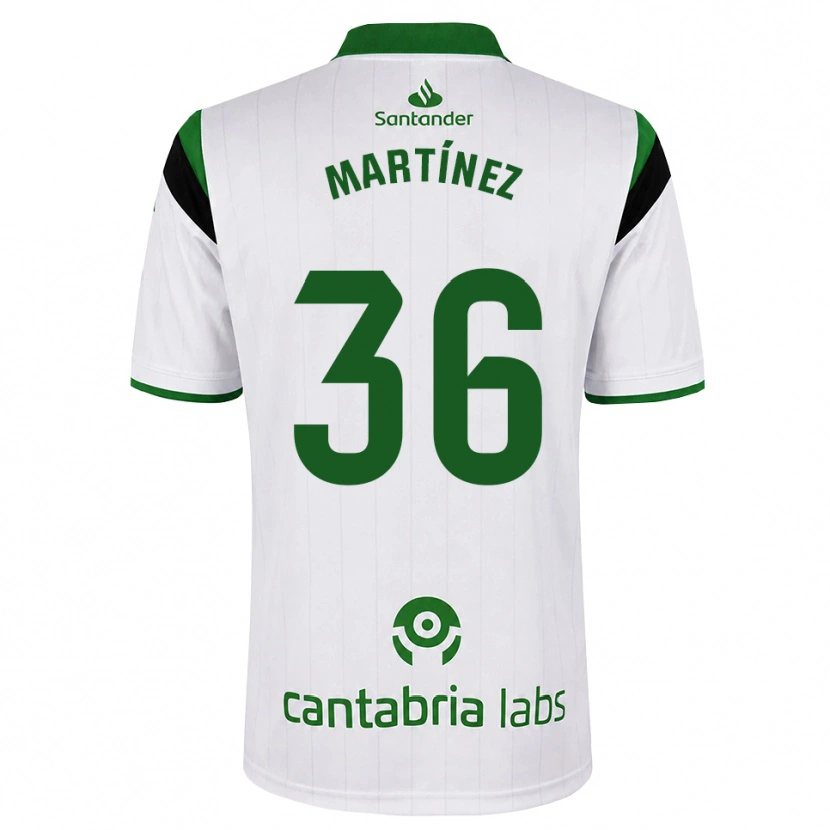 Danxen Damen Sergio Martínez #36 Weißgrün Schwarz Heimtrikot Trikot 2026/27 T-Shirt Österreich