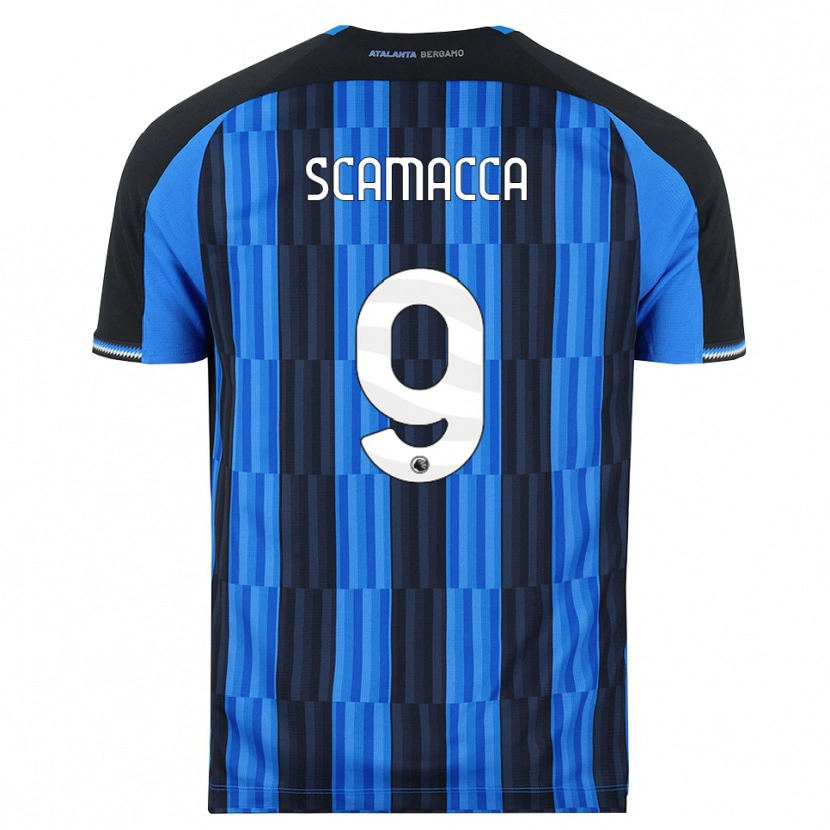 Danxen Damen Gianluca Scamacca #9 Blau Schwarz Rot Heimtrikot Trikot 2026/27 T-Shirt Österreich