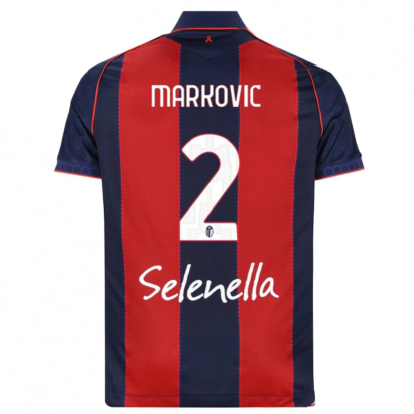 Danxen Damen Petar Markovic #2 Königsblau Rot Weiß Heimtrikot Trikot 2026/27 T-Shirt Österreich