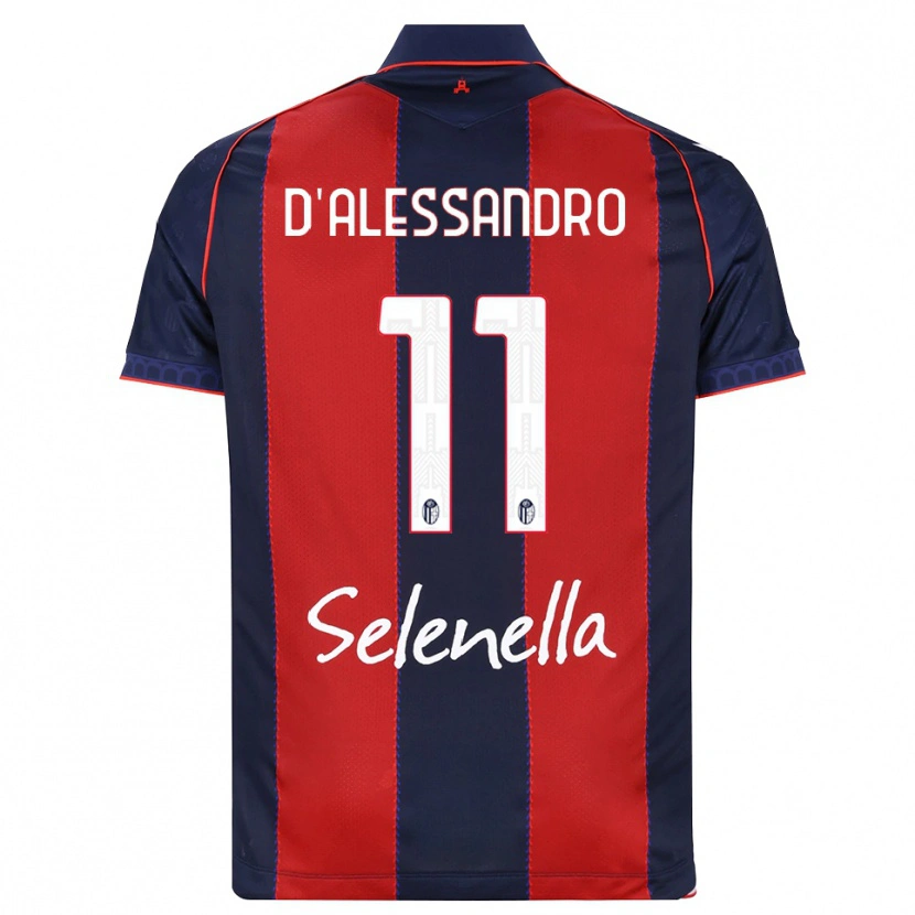 Danxen Damen Giuliano D'alessandro #11 Königsblau Rot Weiß Heimtrikot Trikot 2026/27 T-Shirt Österreich