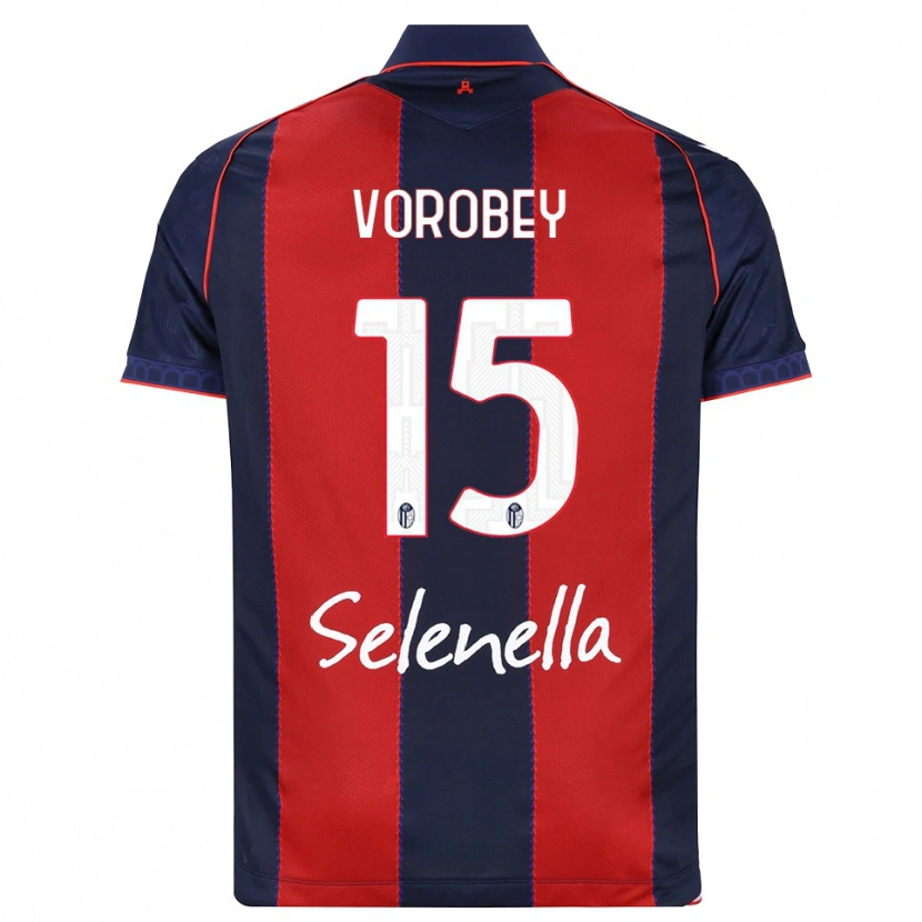 Danxen Damen Maksym Vorobey #15 Königsblau Rot Weiß Heimtrikot Trikot 2026/27 T-Shirt Österreich