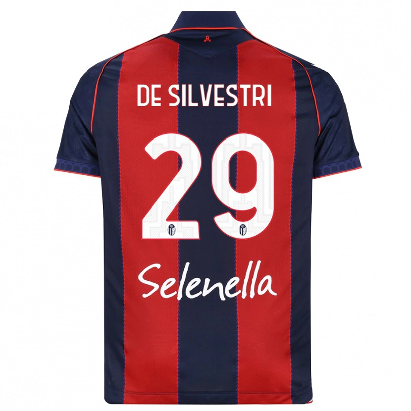 Danxen Damen Lorenzo De Silvestri #29 Königsblau Rot Weiß Heimtrikot Trikot 2026/27 T-Shirt Österreich