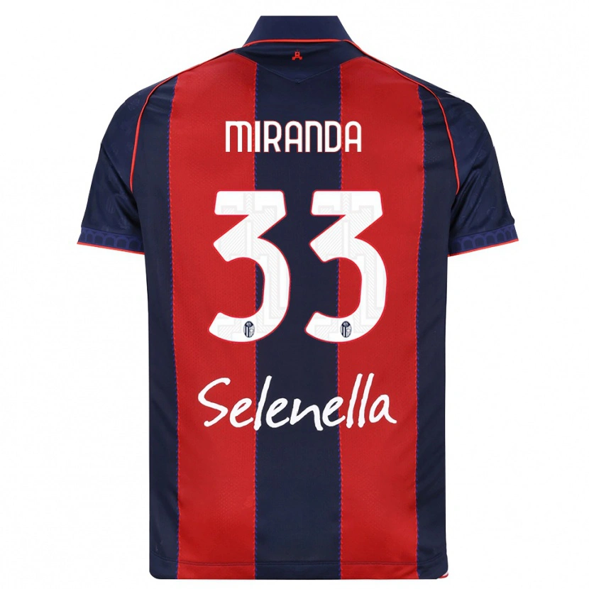 Danxen Damen Juan Miranda #33 Königsblau Rot Weiß Heimtrikot Trikot 2026/27 T-Shirt Österreich