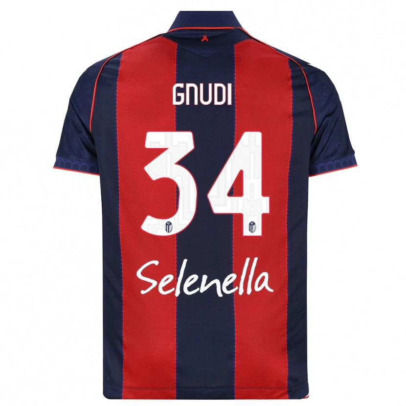 Danxen Damen Riccardo Gnudi #34 Königsblau Rot Weiß Heimtrikot Trikot 2026/27 T-Shirt Österreich