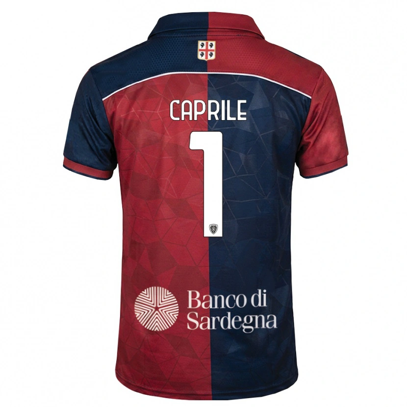 Danxen Damen Elia Caprile #1 Burgund Rot Königsblau Heimtrikot Trikot 2026/27 T-Shirt Österreich