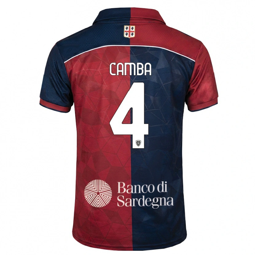 Danxen Damen Daniele Camba #4 Burgund Rot Königsblau Heimtrikot Trikot 2026/27 T-Shirt Österreich