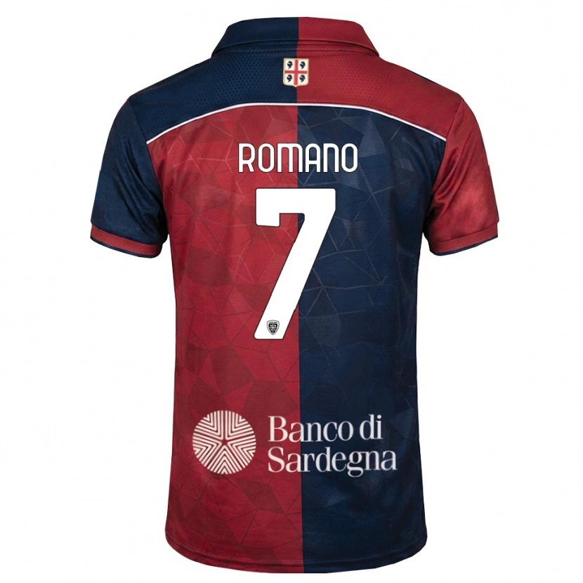 Danxen Damen Antonio Romano #7 Burgund Rot Königsblau Heimtrikot Trikot 2026/27 T-Shirt Österreich