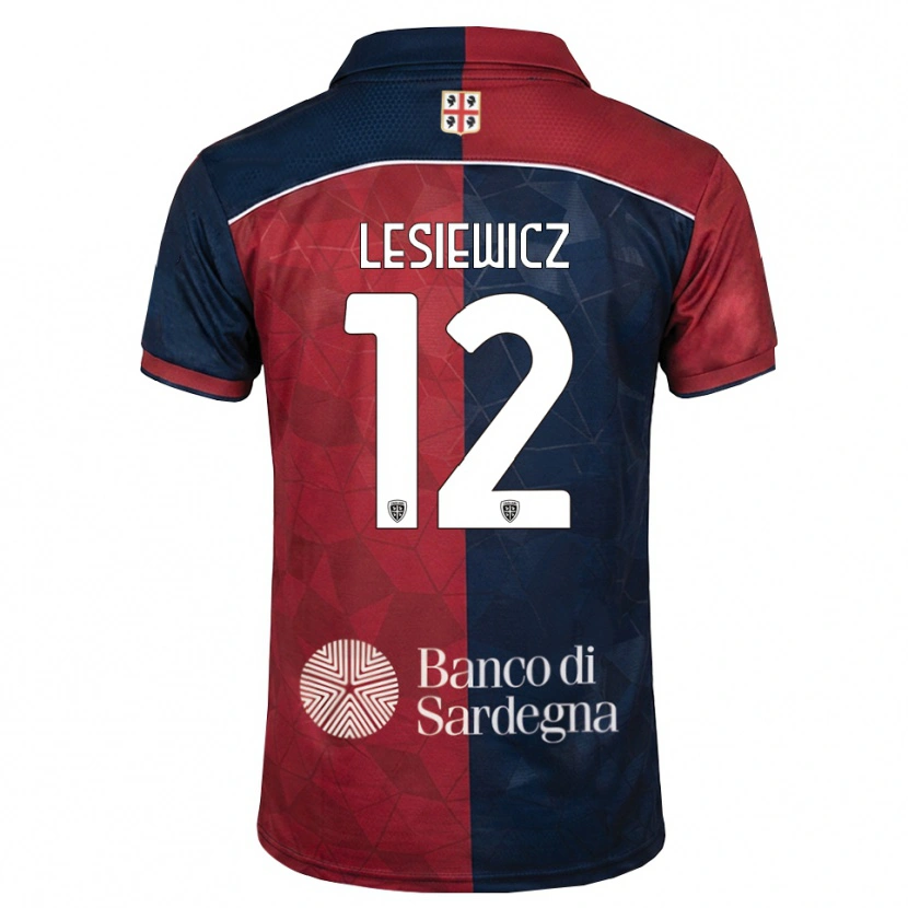 Danxen Damen Mateusz Lesiewicz #12 Burgund Rot Königsblau Heimtrikot Trikot 2026/27 T-Shirt Österreich