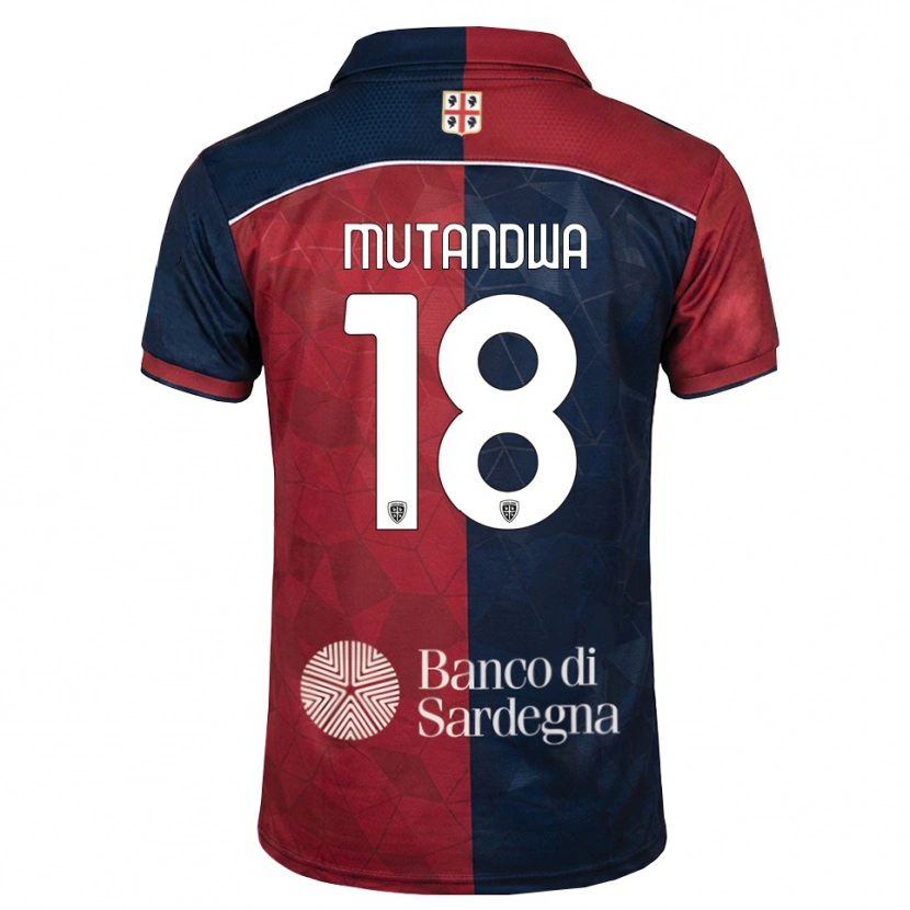 Danxen Damen Kingstone Mutandwa #18 Burgund Rot Königsblau Heimtrikot Trikot 2026/27 T-Shirt Österreich