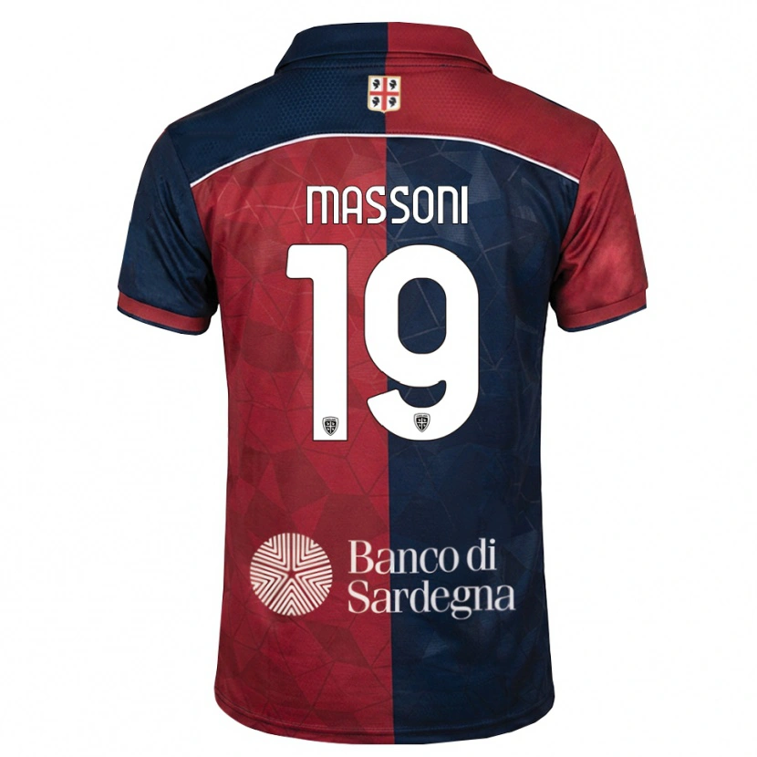 Danxen Damen Nicholas Massoni #19 Burgund Rot Königsblau Heimtrikot Trikot 2026/27 T-Shirt Österreich