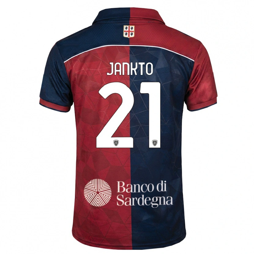 Danxen Damen Jakub Jankto #21 Burgund Rot Königsblau Heimtrikot Trikot 2026/27 T-Shirt Österreich