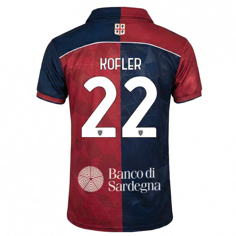Danxen Damen Raphael Kofler #22 Burgund Rot Königsblau Heimtrikot Trikot 2026/27 T-Shirt Österreich