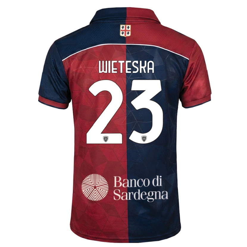 Danxen Damen Mateusz Wieteska #23 Burgund Rot Königsblau Heimtrikot Trikot 2026/27 T-Shirt Österreich
