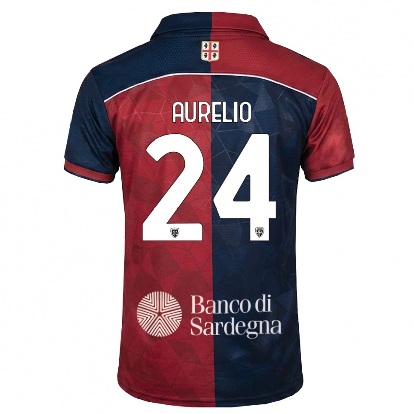 Danxen Damen Giuseppe Aurelio #24 Burgund Rot Königsblau Heimtrikot Trikot 2026/27 T-Shirt Österreich