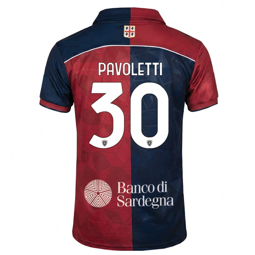 Danxen Damen Leonardo Pavoletti #30 Burgund Rot Königsblau Heimtrikot Trikot 2026/27 T-Shirt Österreich