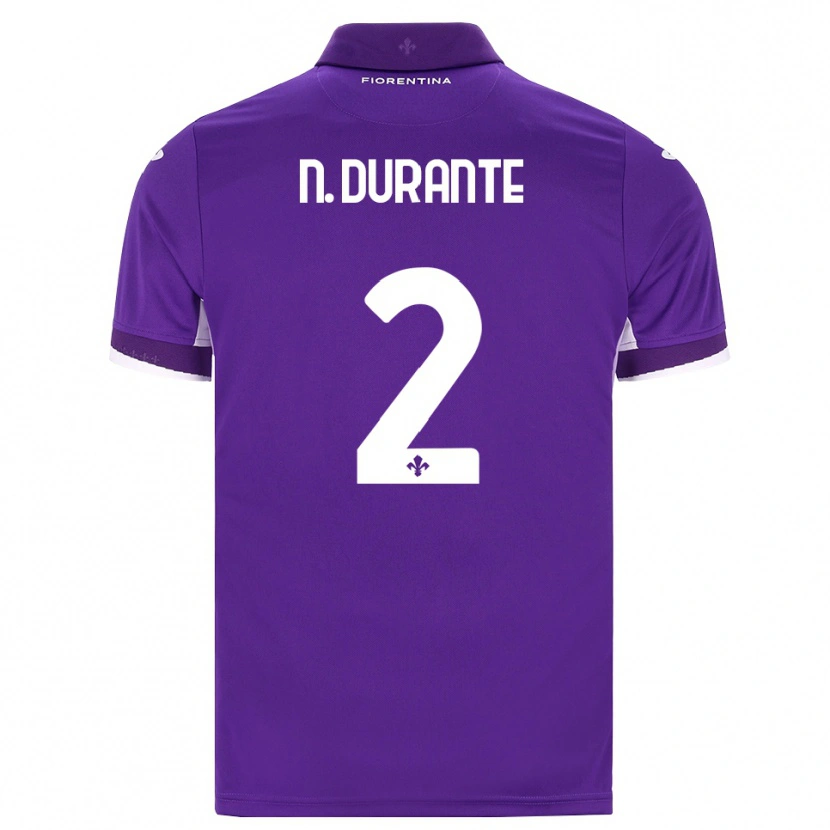 Danxen Damen Nicholas Durante #2 Lila Weiß Pink Heimtrikot Trikot 2026/27 T-Shirt Österreich