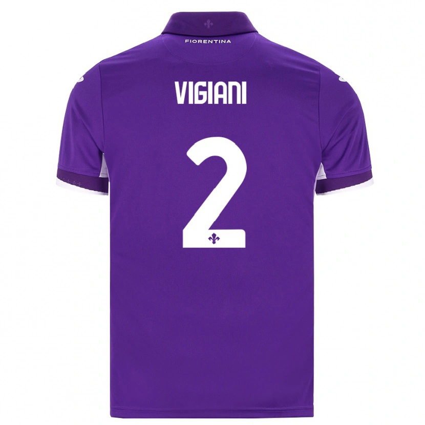 Danxen Damen Lorenzo Vigiani #2 Lila Weiß Pink Heimtrikot Trikot 2026/27 T-Shirt Österreich