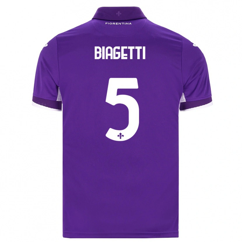 Danxen Damen Christian Biagetti #5 Lila Weiß Pink Heimtrikot Trikot 2026/27 T-Shirt Österreich