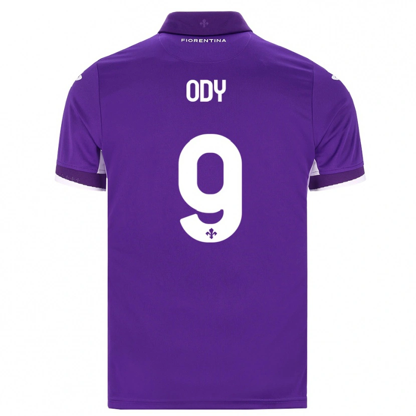 Danxen Damen Edwin Ody #9 Lila Weiß Pink Heimtrikot Trikot 2026/27 T-Shirt Österreich