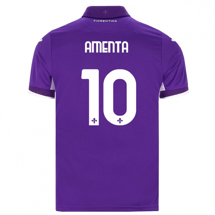 Danxen Damen Francesco Amenta #10 Lila Weiß Pink Heimtrikot Trikot 2026/27 T-Shirt Österreich