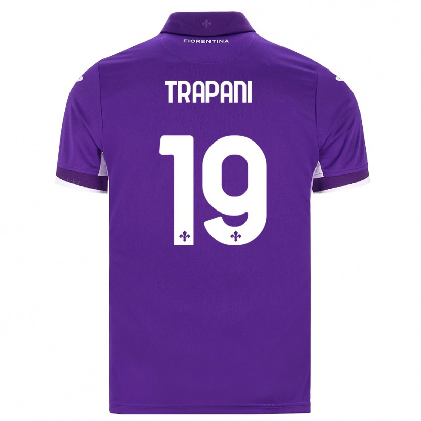 Danxen Damen Niccolò Trapani #19 Lila Weiß Pink Heimtrikot Trikot 2026/27 T-Shirt Österreich