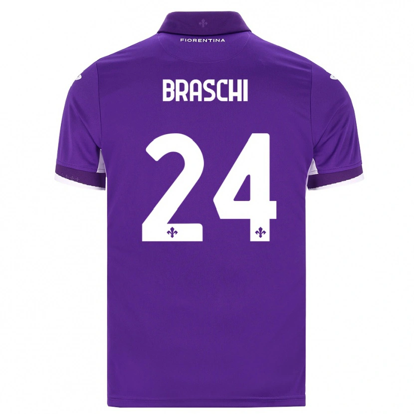 Danxen Damen Riccardo Braschi #24 Lila Weiß Pink Heimtrikot Trikot 2026/27 T-Shirt Österreich