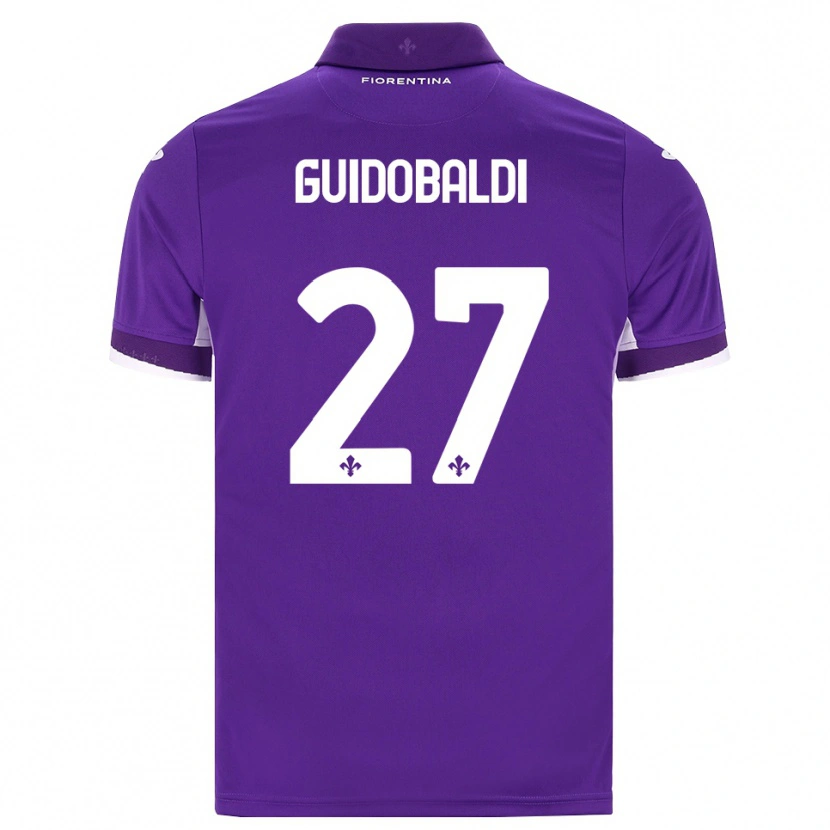 Danxen Damen Filippo Guidobaldi #27 Lila Weiß Pink Heimtrikot Trikot 2026/27 T-Shirt Österreich