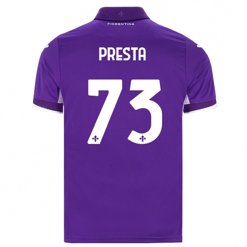 Danxen Damen Francesco Presta #73 Lila Weiß Pink Heimtrikot Trikot 2026/27 T-Shirt Österreich