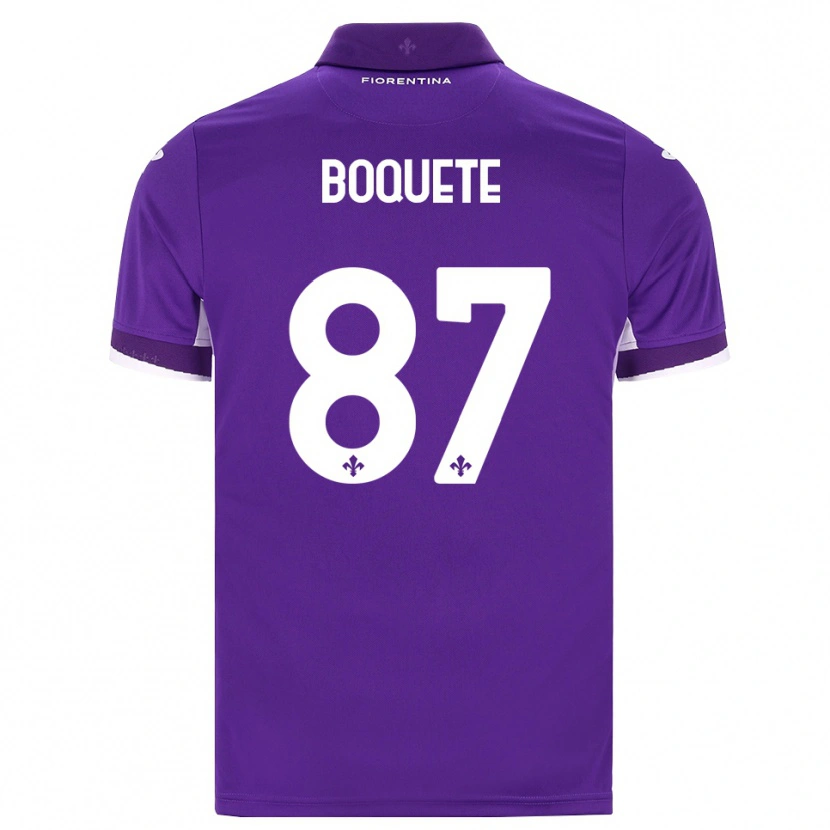 Danxen Damen Veronica Boquete #87 Lila Weiß Pink Heimtrikot Trikot 2026/27 T-Shirt Österreich