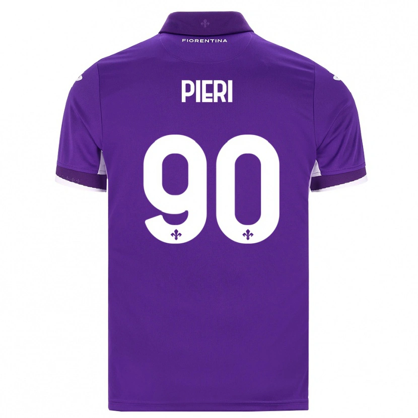 Danxen Damen Arianna Pieri #90 Lila Weiß Pink Heimtrikot Trikot 2026/27 T-Shirt Österreich