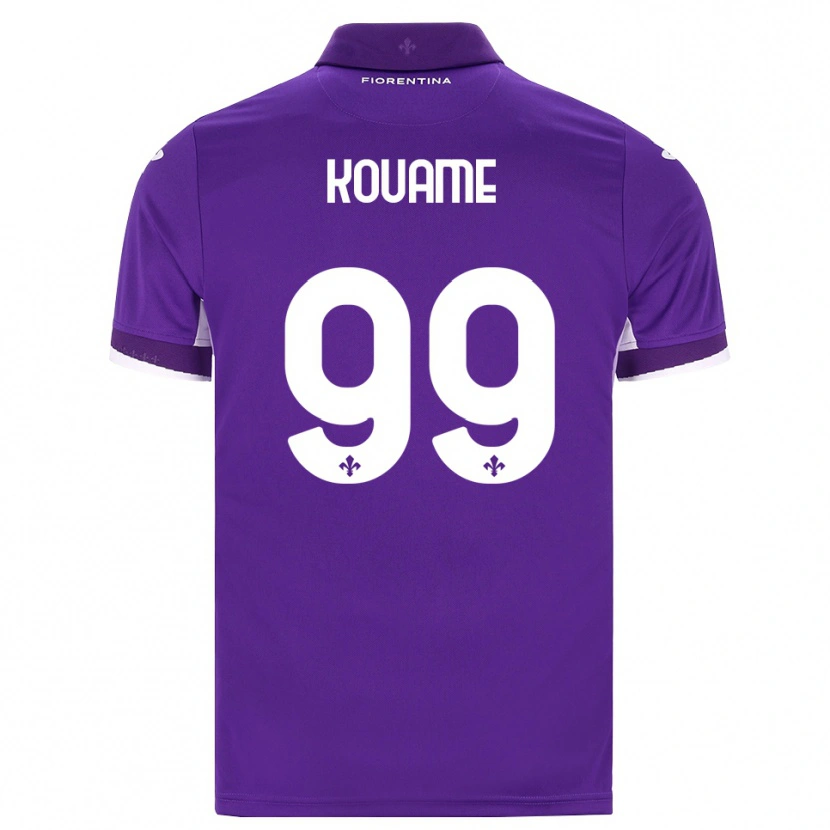 Danxen Damen Christian Kouame #99 Lila Weiß Pink Heimtrikot Trikot 2026/27 T-Shirt Österreich
