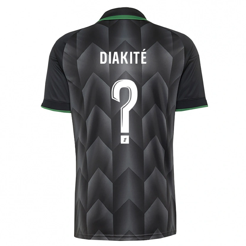 Danxen Damen Boubacar Diakité #0 Schwarzgrün Auswärtstrikot Trikot 2026/27 T-Shirt Österreich