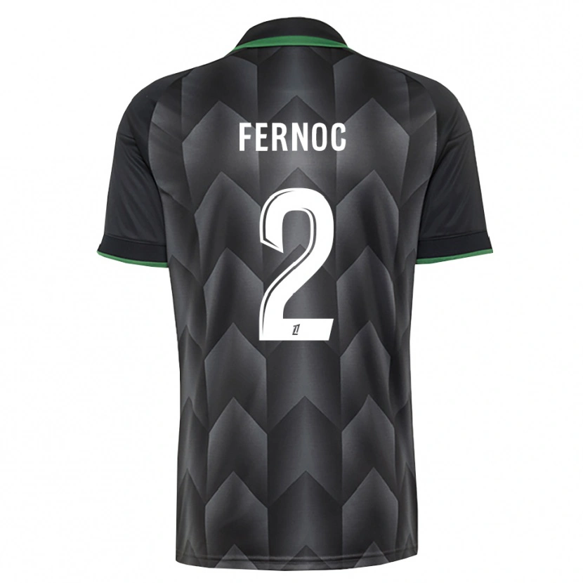 Danxen Damen Djulian Fernoc #2 Schwarzgrün Auswärtstrikot Trikot 2026/27 T-Shirt Österreich