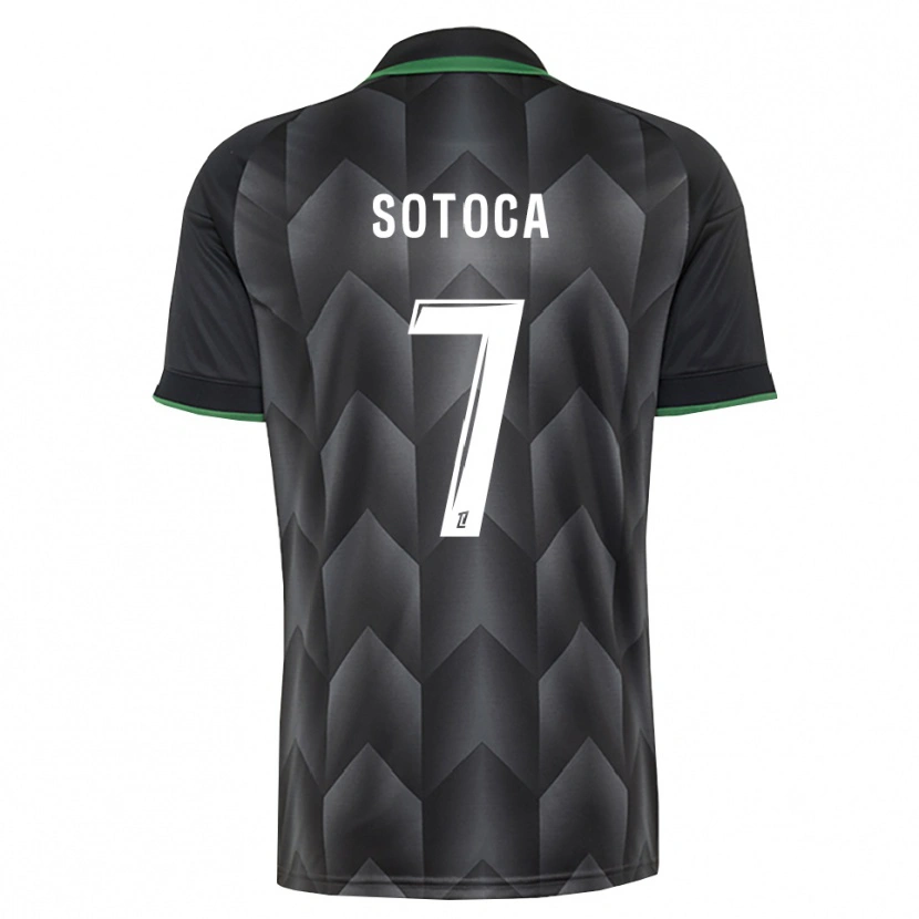 Danxen Damen Florian Sotoca #7 Schwarzgrün Auswärtstrikot Trikot 2026/27 T-Shirt Österreich