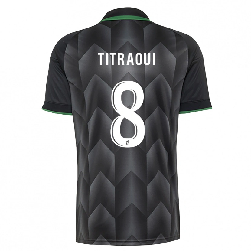 Danxen Damen Yacine Titraoui #8 Schwarzgrün Auswärtstrikot Trikot 2026/27 T-Shirt Österreich