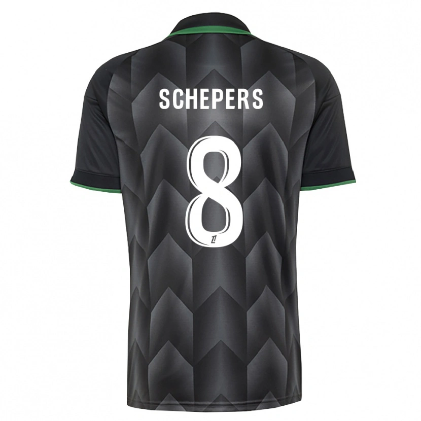 Danxen Damen Marie Schepers #8 Schwarzgrün Auswärtstrikot Trikot 2026/27 T-Shirt Österreich