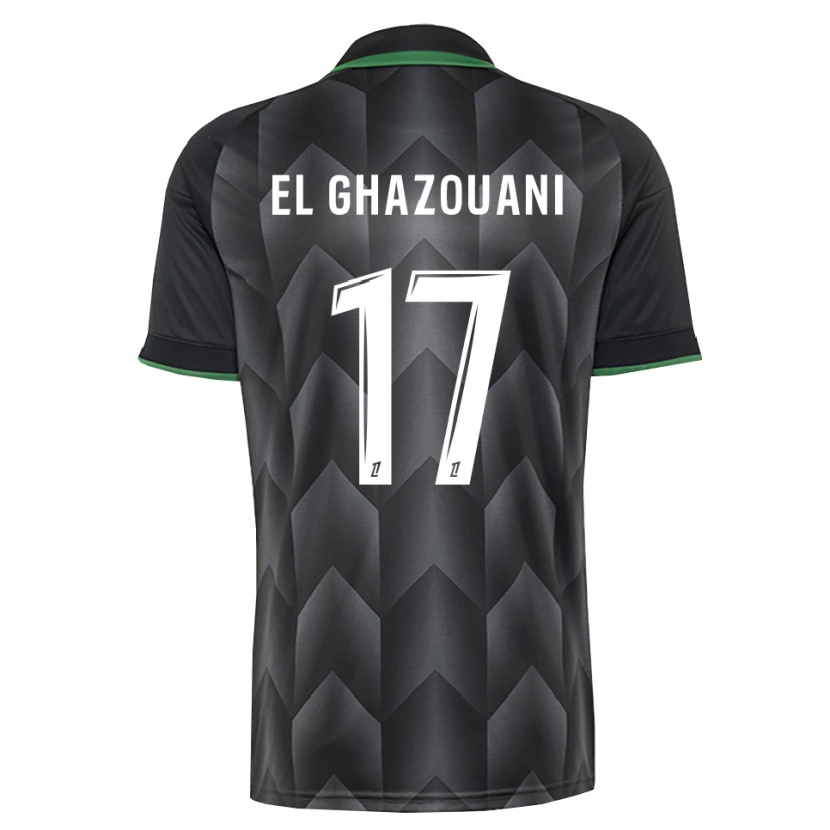 Danxen Damen Fatima El Ghazouani #17 Schwarzgrün Auswärtstrikot Trikot 2026/27 T-Shirt Österreich