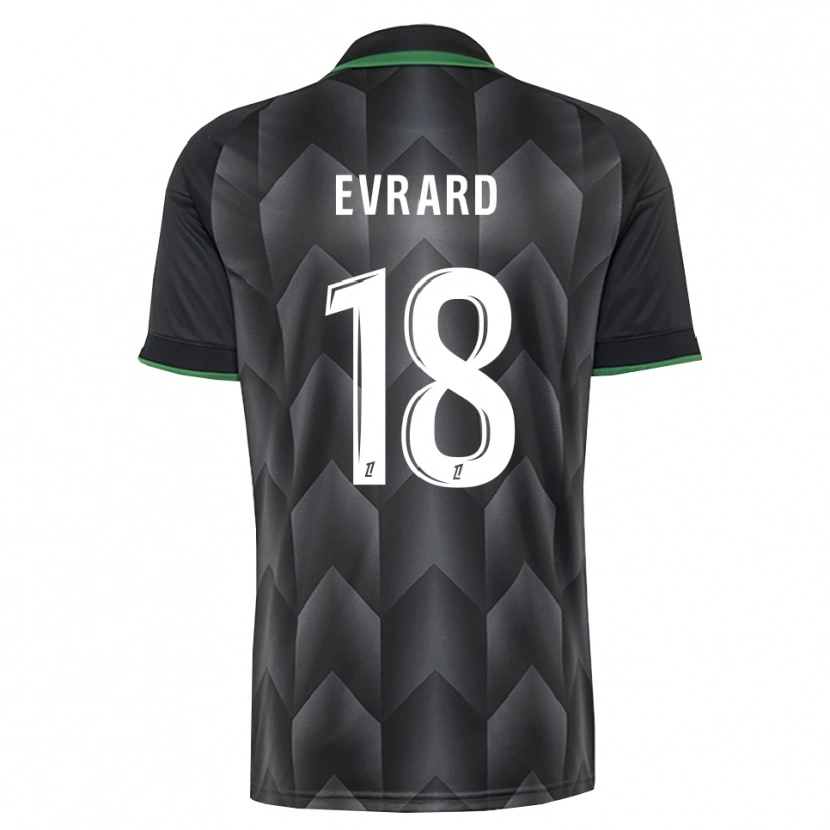 Danxen Damen Julia Evrard #18 Schwarzgrün Auswärtstrikot Trikot 2026/27 T-Shirt Österreich
