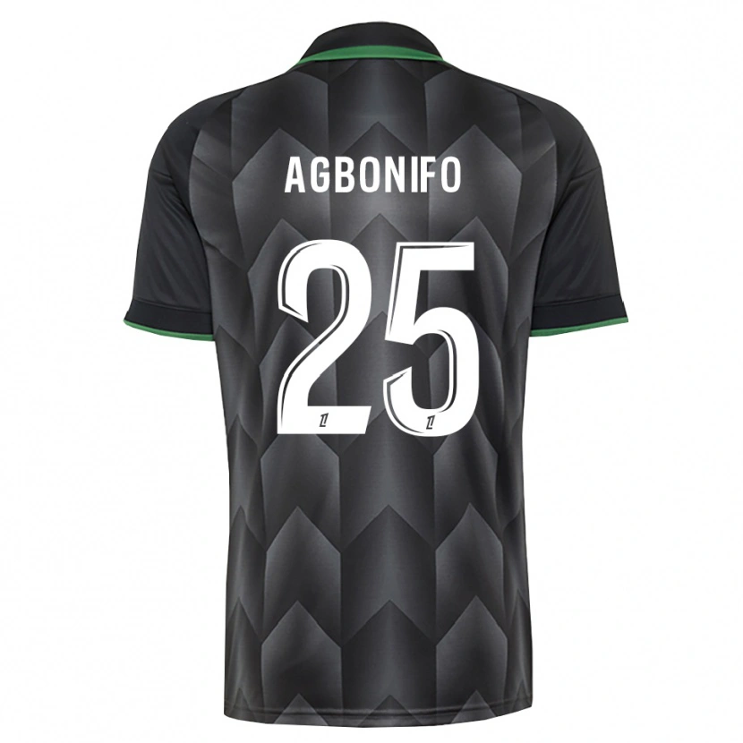 Danxen Damen Jeremy Agbonifo #25 Schwarzgrün Auswärtstrikot Trikot 2026/27 T-Shirt Österreich
