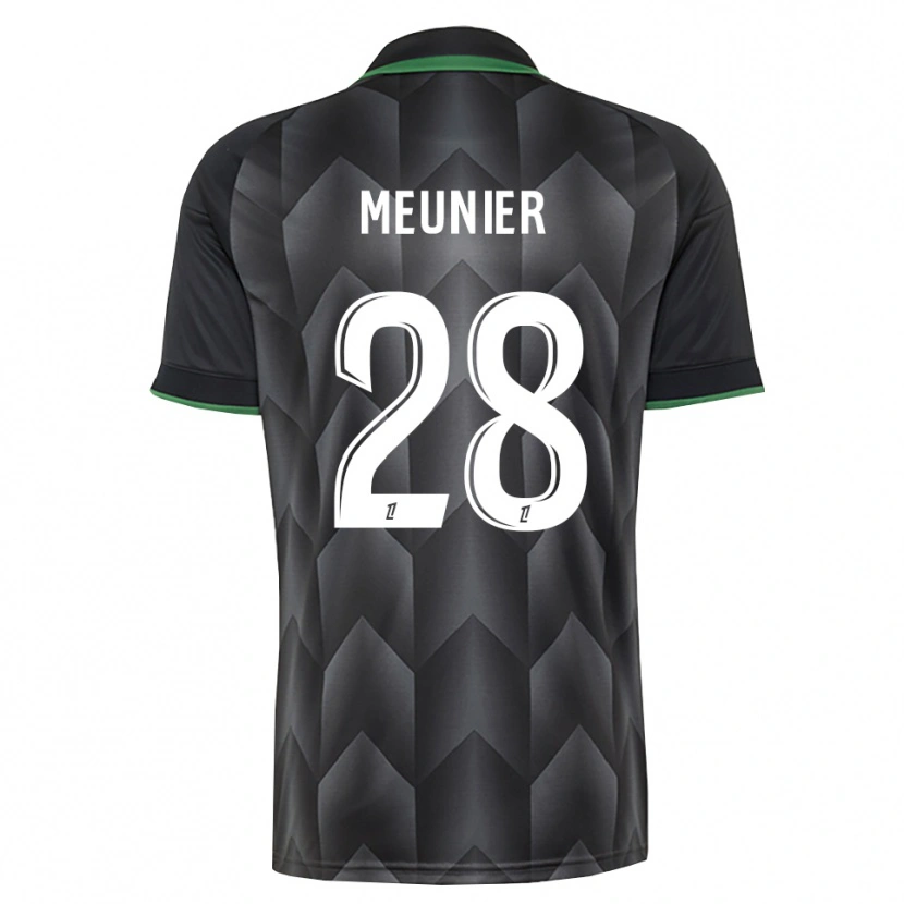 Danxen Damen Jennifer Meunier #28 Schwarzgrün Auswärtstrikot Trikot 2026/27 T-Shirt Österreich