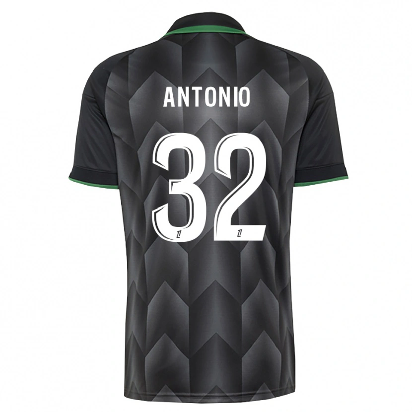 Danxen Damen Kyllian Antonio #32 Schwarzgrün Auswärtstrikot Trikot 2026/27 T-Shirt Österreich
