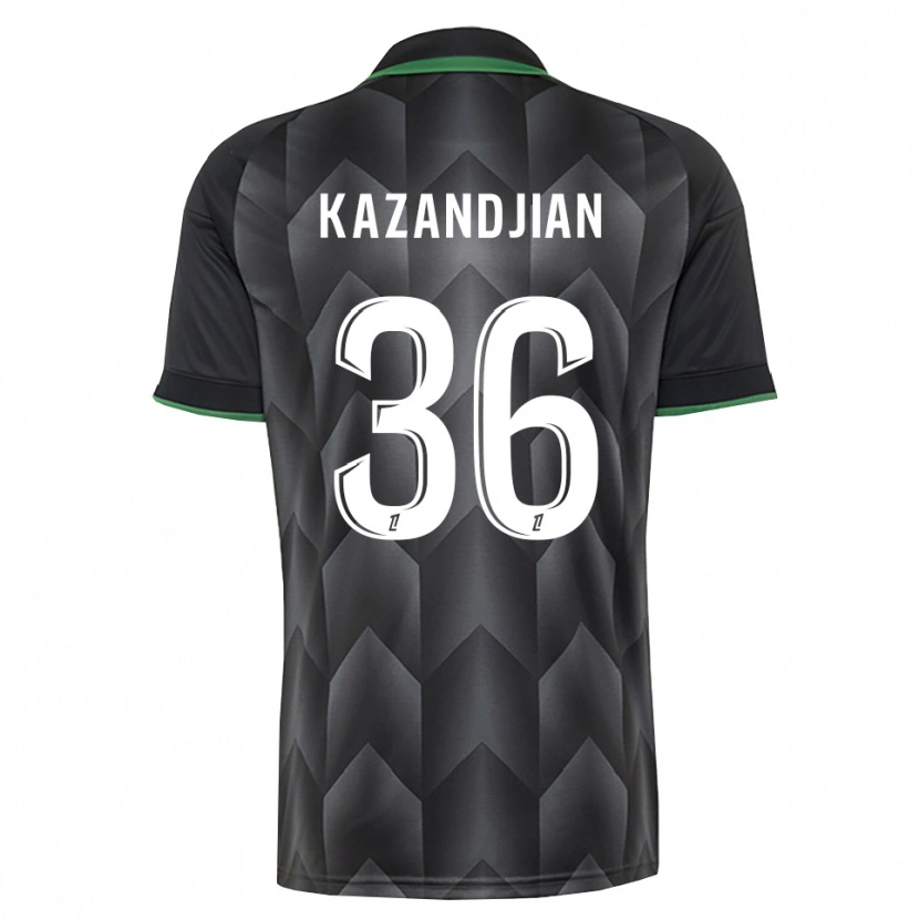 Danxen Damen Lara Kazandjian #36 Schwarzgrün Auswärtstrikot Trikot 2026/27 T-Shirt Österreich