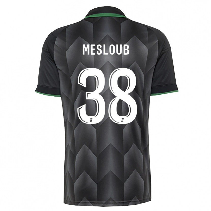 Danxen Damen Mezian Mesloub #38 Schwarzgrün Auswärtstrikot Trikot 2026/27 T-Shirt Österreich