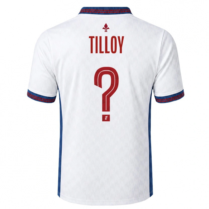 Danxen Damen Paul Tilloy #0 Rot Weiß Blau Auswärtstrikot Trikot 2026/27 T-Shirt Österreich