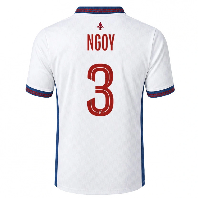 Danxen Damen Nathan Ngoy #3 Rot Weiß Blau Auswärtstrikot Trikot 2026/27 T-Shirt Österreich