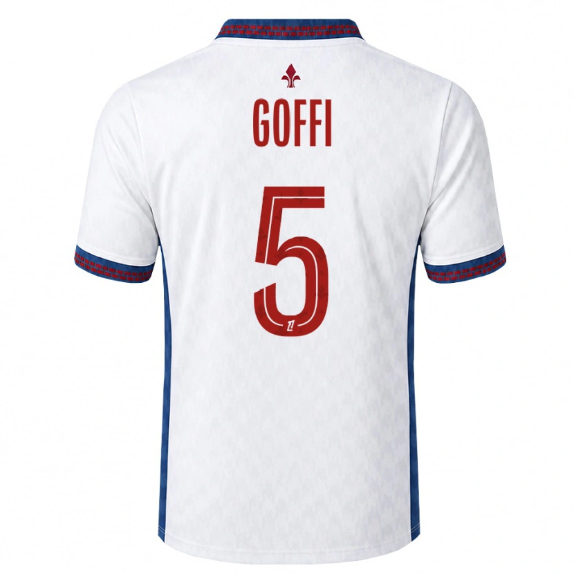Danxen Damen Maxima Goffi #5 Rot Weiß Blau Auswärtstrikot Trikot 2026/27 T-Shirt Österreich
