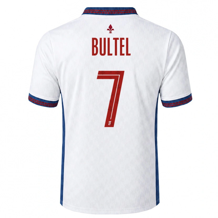 Danxen Damen Ludivine Bultel #7 Rot Weiß Blau Auswärtstrikot Trikot 2026/27 T-Shirt Österreich