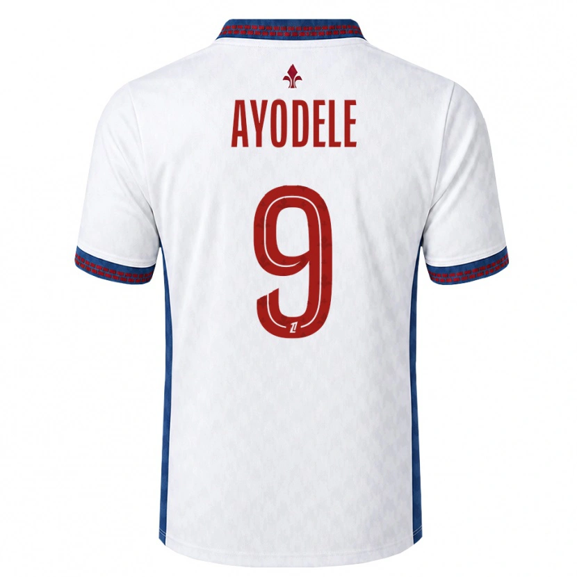 Danxen Damen Adeshina Ayodele #9 Rot Weiß Blau Auswärtstrikot Trikot 2026/27 T-Shirt Österreich