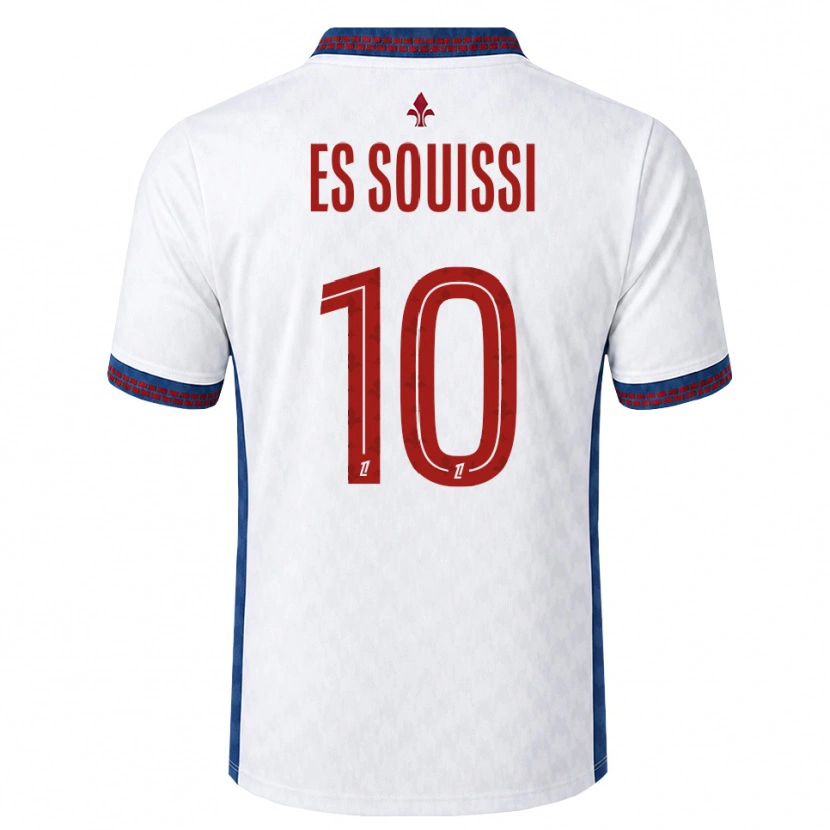 Danxen Damen Yllian Es Souissi #10 Rot Weiß Blau Auswärtstrikot Trikot 2026/27 T-Shirt Österreich