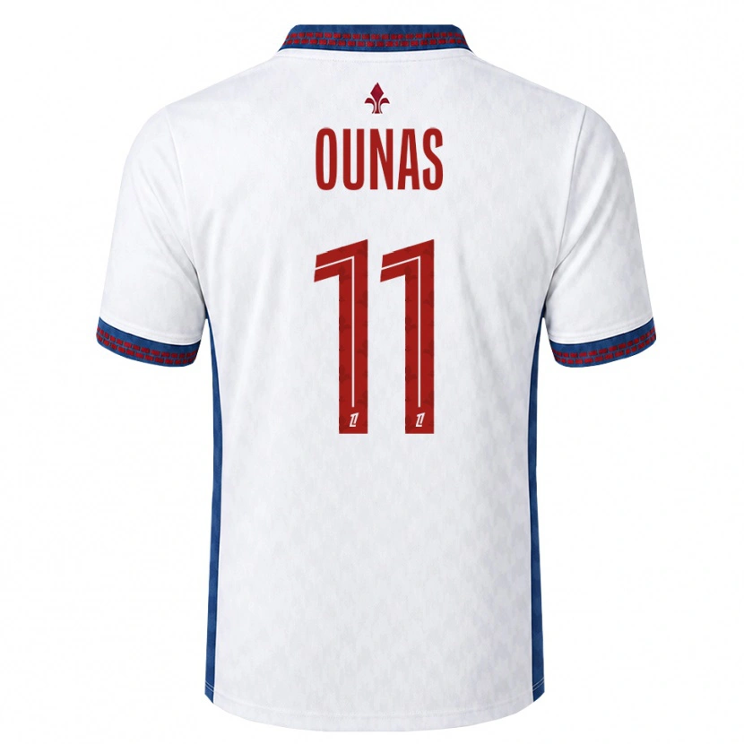 Danxen Damen Adam Ounas #11 Rot Weiß Blau Auswärtstrikot Trikot 2026/27 T-Shirt Österreich